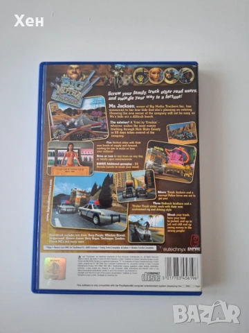 Big Mutha Truckers PS2 Playstation 2, снимка 2 - Игри за PlayStation - 55176942