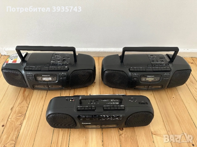 Panasonic колекция boombox , снимка 3 - Радиокасетофони, транзистори - 54562017