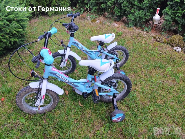 Детски колела за близнаци 12 цола , снимка 2 - Велосипеди - 54961616