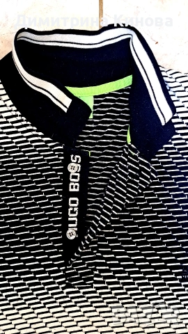 Тениска тип поло Hugo Boss, снимка 7 - Тениски - 54848383