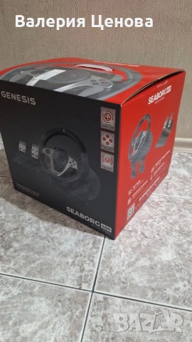 Волан-Racing wheel Genesis Seaborg 400  в гаранция, снимка 5 - Аксесоари - 54159995
