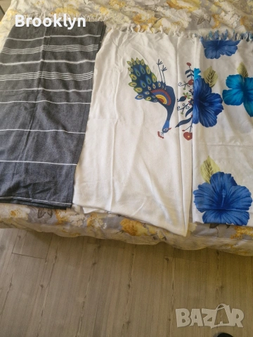 Продават се три броя плажни хавлии, снимка 10 - Хавлиени кърпи - 54979868