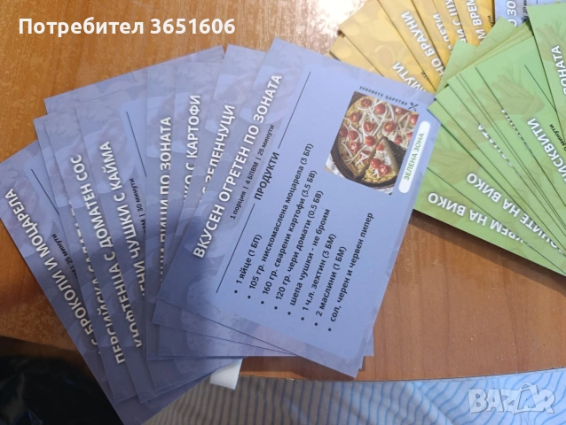 карти за отслабване по Зоната 44 на брой., снимка 6 - Други - 54830032