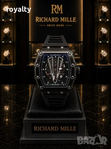 Richard Mille Нов Мъжки Часовник Кварцов Механизъм Различни Цветове 