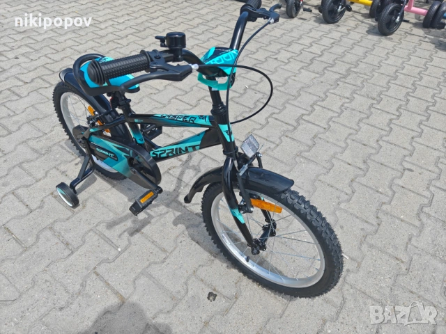 PA Детски велосипед 18" CASPER черен, снимка 4 - Велосипеди - 54885091