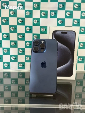iPhone 15 Pro Max 256GB Живот на батерията 85%