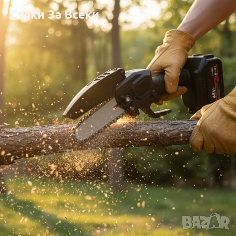 Акумулаторен мини трион 6” с 2 батерии и куфар