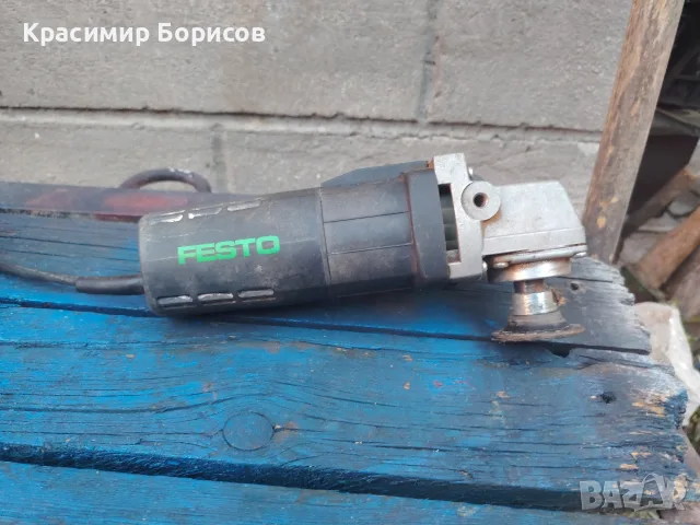 професионален шлайф Festo , снимка 3 - Ъглошлайфи - 55486416