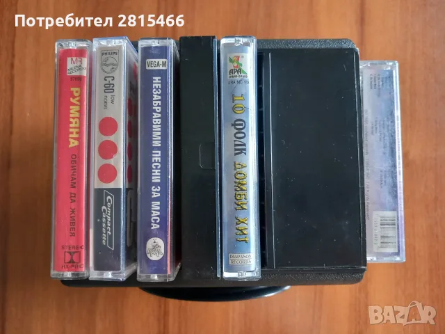 Касетник с 20 аудио касети, снимка 2 - Аудио касети - 54993295