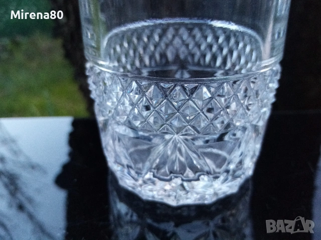* Bohemia * - кристален сервиз за алкохол !, снимка 4 - Антикварни и старинни предмети - 54161517