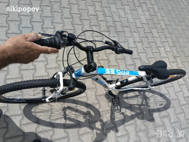 PA Алуминиев велосипед 29" Velotec PRO бял/син, снимка 6 - Велосипеди - 55552008