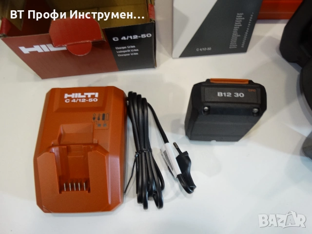 Hilti PR 30 HVS A12 - Ротационен лазерен нивелир, снимка 9 - Измервателни инструменти - 54952829