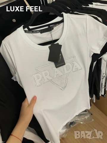 Moschino ✨ Guess ✨Prada ✨Дамски Тениски , снимка 16 - Тениски - 55013890