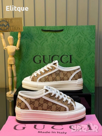 дамски маратонки Gucci , снимка 4 - Маратонки - 54307181