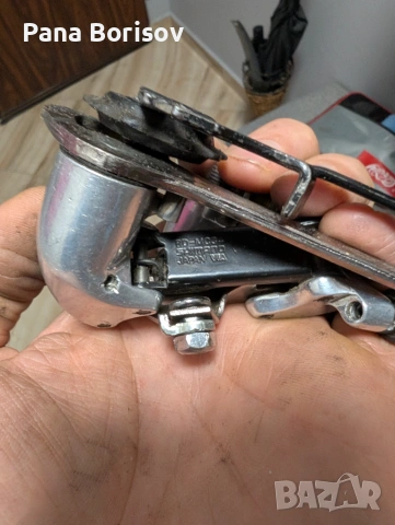 Ретро Дерайльор Shimano STX Дълго Рамо, снимка 5 - Части за велосипеди - 55262532