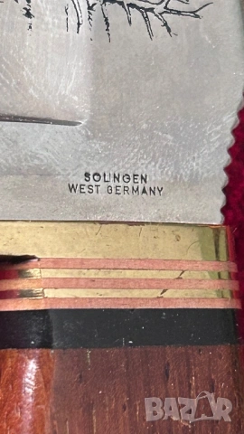 Ловен нож Solingen 27см, снимка 3 - Ножове - 54747762