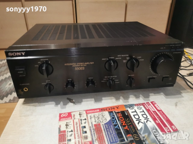 SONY TA-F550ES AMPLIFIER-MADE IN JAPAN ВНОС SWISS 1207261026L1, снимка 11 - Ресийвъри, усилватели, смесителни пултове - 55247380