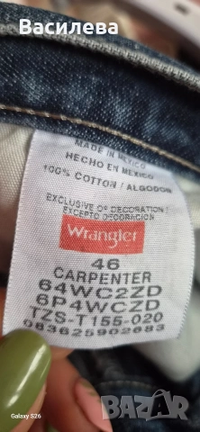 Дънков панталон Wrengler, снимка 8 - Къси панталони - 54362293
