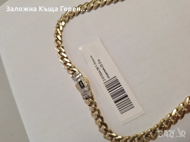 Уникален унисекс златен синджир Monaco Shine - 22,20 гр., снимка 6 - Колиета, медальони, синджири - 55693992