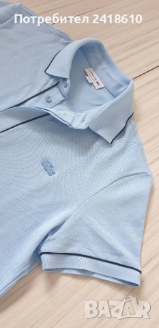 Lacoste Pique Cotton Stretch Regular Fit Mens Size 3 - S - НОВО!ОРИГИНАЛНА Тениска!