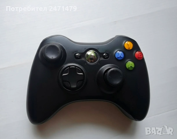 Продавам 2 бр. безжични джойстика за Xbox 360 (черни) – като нови! / Заменям за Xbox One
