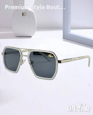 Слънчеви очила Gucci Miu miu celine lacoste с ув защита ,кутия ,калъф и кърпичка на марката , снимка 7 - Слънчеви и диоптрични очила - 54063561