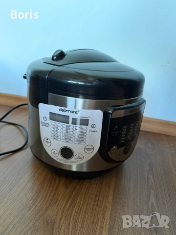 Мултикукър Delimano 18in1 MULTI COOKER (700W, 5L) – КАТО НОВ / СУПЕР ЦЕНА!, снимка 4 - Мултикукъри - 54787612