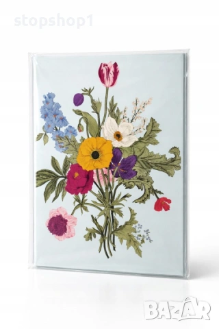 Голяма картичка за рожден ден XXL 40x30 см, сувенир за рожден ден, сгъваема