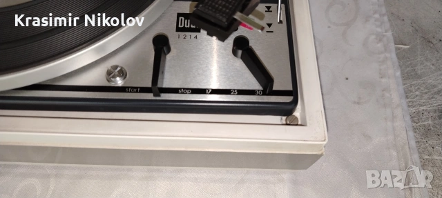 Грамофон Dual 1214 автоматик. , снимка 3 - Грамофони - 54658176