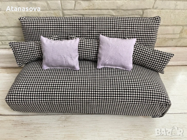 Мини диван за кукла Барби , снимка 2 - Кукли - 54616261