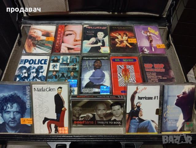 Запечатани касети с поп музика + CD Technics , снимка 7 - Ресийвъри, усилватели, смесителни пултове - 54427991