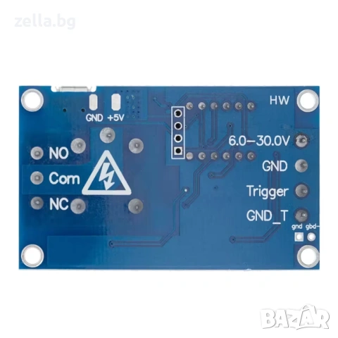 Програмируем релеен таймерен модул с дисплей 6-30V | 0.1s–999min | 4 режима P1-P4 Arduino DIY 10454, снимка 14 - Друга електроника - 54703362