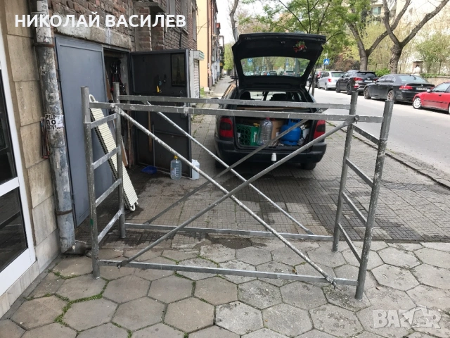 Скеле. Без  колелета   и  пътеки  / продава  се. , снимка 4 - Други машини и части - 54306565