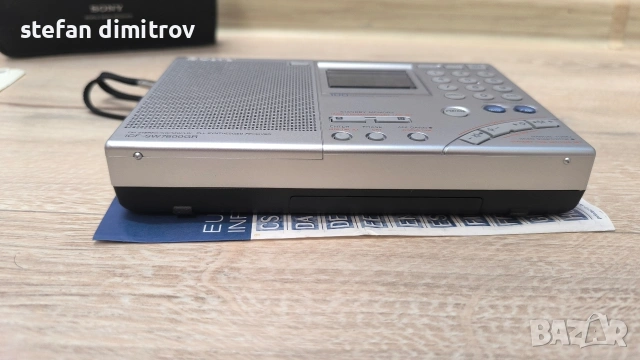 Sony ICF-SW7600GR World Band Receiver Radio FM Stereo/SW/MW/LW Tested Works , снимка 11 - Радиокасетофони, транзистори - 55092246