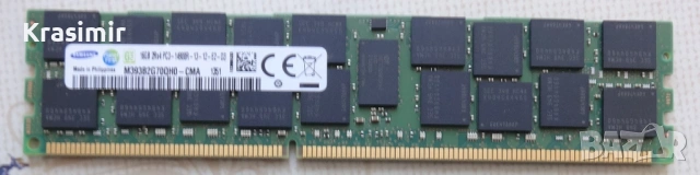 Сървърна памет 16GB 2Rx4 PC3-14900R ECC DDR3 RDIMM Server Memory RAM Micron и Samsung, снимка 4 - RAM памет - 54610530