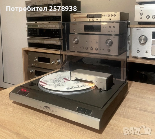 REVOX  B795  DIRECT DRIVE  TURNTABLE В ТОП СЪСТОЯНИЕ !, снимка 3 - Грамофони - 54449664