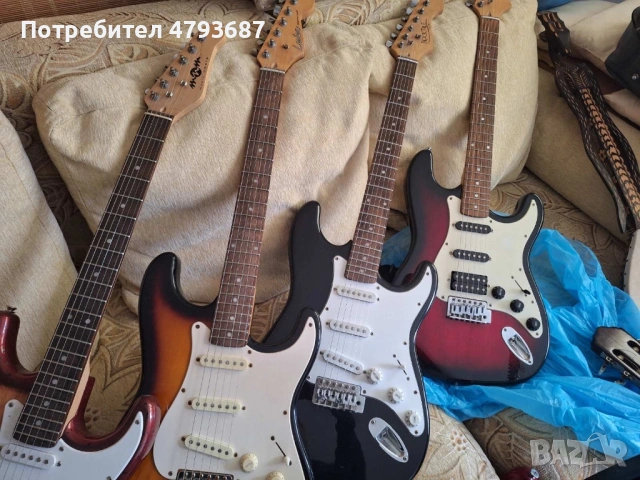 Лот от различни електрически китари , снимка 2 - Китари - 54396642
