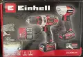 Комплект безжични винтоверт и фенер Einhell
TE-CD 12/1 Li +22+CL (2x2.0Ah), снимка 6