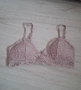 розово-лилав дантелен сутиен / бюстие House , снимка 1