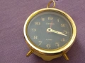 Citizen alarm vintage table clock watch часовник Япония Марков точен работи, снимка 1