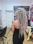 Туистър къдрици,афро плитки,канекалон,опашки перуки,холивудски къдрици временни татуировки лепенки, снимка 9