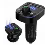 HF37 Car FM Bluetooth X8 – 5 в 1 FM трансмитер с bluetooth, двойно USB зареждане, снимка 3