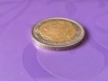 Данте Алигиери,Италия 2 Евро 2002 г., снимка 3