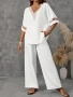 Дамски комплект в бяло, снимка 1