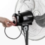 Вентилатор на стойка 16''Muhler FM-6136D 3in1, 50W, индустриален, на стойка, стена, под, снимка 6
