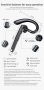 Слушалка, Bluetooth 5.1 хендсфри, с микрофон и активно шумопотискане, снимка 8