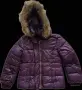 Детско зимно яке с махаща се качулка за момиче H&M, снимка 2