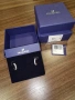 Обици Swarovski тип халка с кристали, кръгла форма, снимка 3