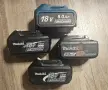 4 бр. неработещи батерии Makita 18V – BL1830, BL1850B и 8Ah – за части, снимка 1
