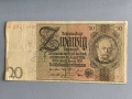 Райх банкнота - Германия - 20 марки | 1929г., снимка 1